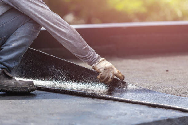 Professional Waterproofing technician working in Altoona, AL